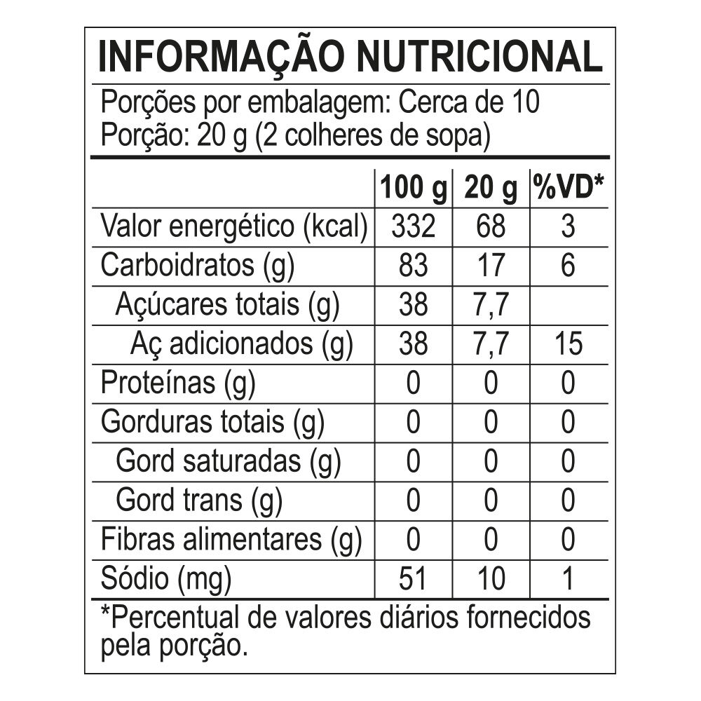 Calda Para Sorvete Dentadura 190g - Fini